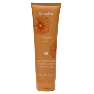 Echosline Argan Maschera per Capelli Sensibilizzati e Trattati 300 ml