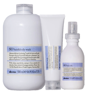 Davines Su Hair&Body Wash 500 ml + Hair Milk 135 ml + Hair Mask 150 ml + Telo Mare Omaggio