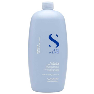 Alfaparf Semi di Lino Density Thickening Low Shampoo Ispessente per Capelli Assotigliati e Maturi 1000 ml