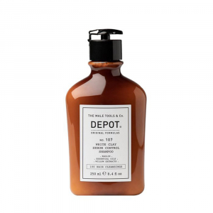 Depot No. 107 White Clay Sebum Control Shampoo Per Cuoio Capelluto e Capelli Grassi 250 ml