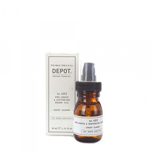 Depot No. 403 Pre-Shave & Softening Beard Sweet Almond Oil 30 ml