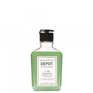 Depot No. 406 Transparent Shaving Gel Per Rasatura 200 ml