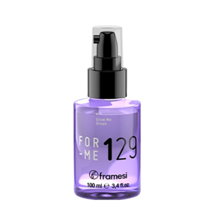 Framesi For Me 129 Glow Me Drops Siero Illuminante per Tutti i Tipi di Capelli 100 ml