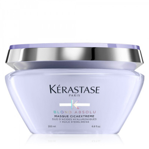 Kerastase Blond Absolu Masque Cicaextreme Maschera Rinforzante per Capelli Biondi e Decolorati 200 ml