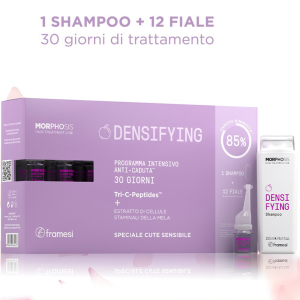 Framesi Morphosis Densifying Programma Intensivo Anti Caduta  Fiale 12x7 ml + Shampoo Densifying 250 ml