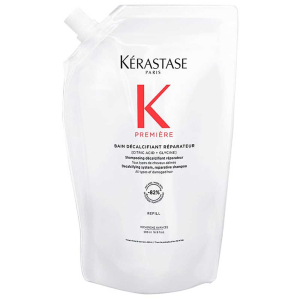 Kerastase Premiere Bain Decalcifiant Shampoo Riparatore per Capelli Danneggiati in Ricarica da 500 ml