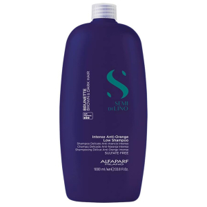 Alfaparf Semi di Lino Brunette Intense Anti-Orange Low Shampoo 1000 ml