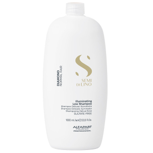 Alfaparf Semi di lino Diamond Illuminating Low Shampoo Delicato Nutriente Per Capelli Normali 1000 ml