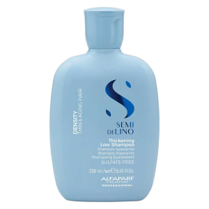 Alfaparf Semi di Lino Density Thickening Low Shampoo Ispessente per Capelli Assotigliati e Maturi 250 ml