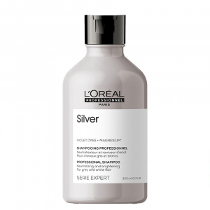 L'Oreal Professionnel Serie Expert Silver Shampoo Per Capelli Bianchi e Grigi 300 ml