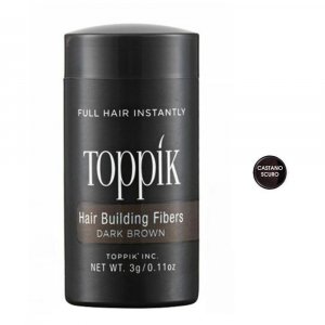 Toppik Hair Building Fibers Dark Brown (Castano Scuro) 3 gr