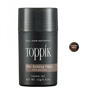 Toppik Hair Building Fibers Medium Brown (Castano Medio) 12 gr