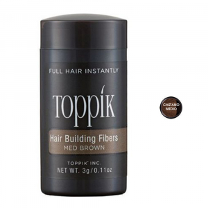 Toppik Hair Building Fibers Medium Brown (Castano Medio) 3 gr