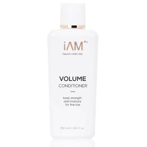 iAM4u Volume Conditioner Volumizzante e Rinforzante per Capelli Fini 250 ml